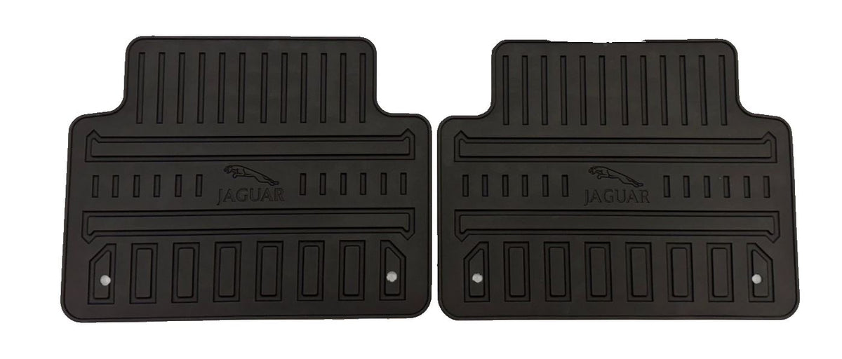 Genuine Jaguar XF 2009-2015 Rear Rubber Mats - C2Z22801