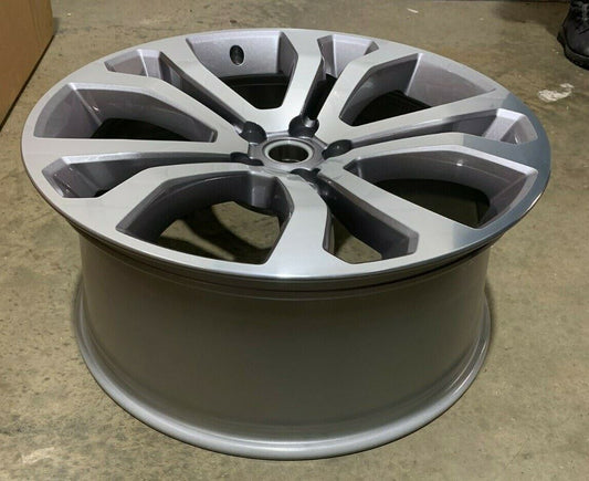 Genuine Range Rover Sport 2014 22" Ceramic Polished Light Silver Wheel VPLWW0088
