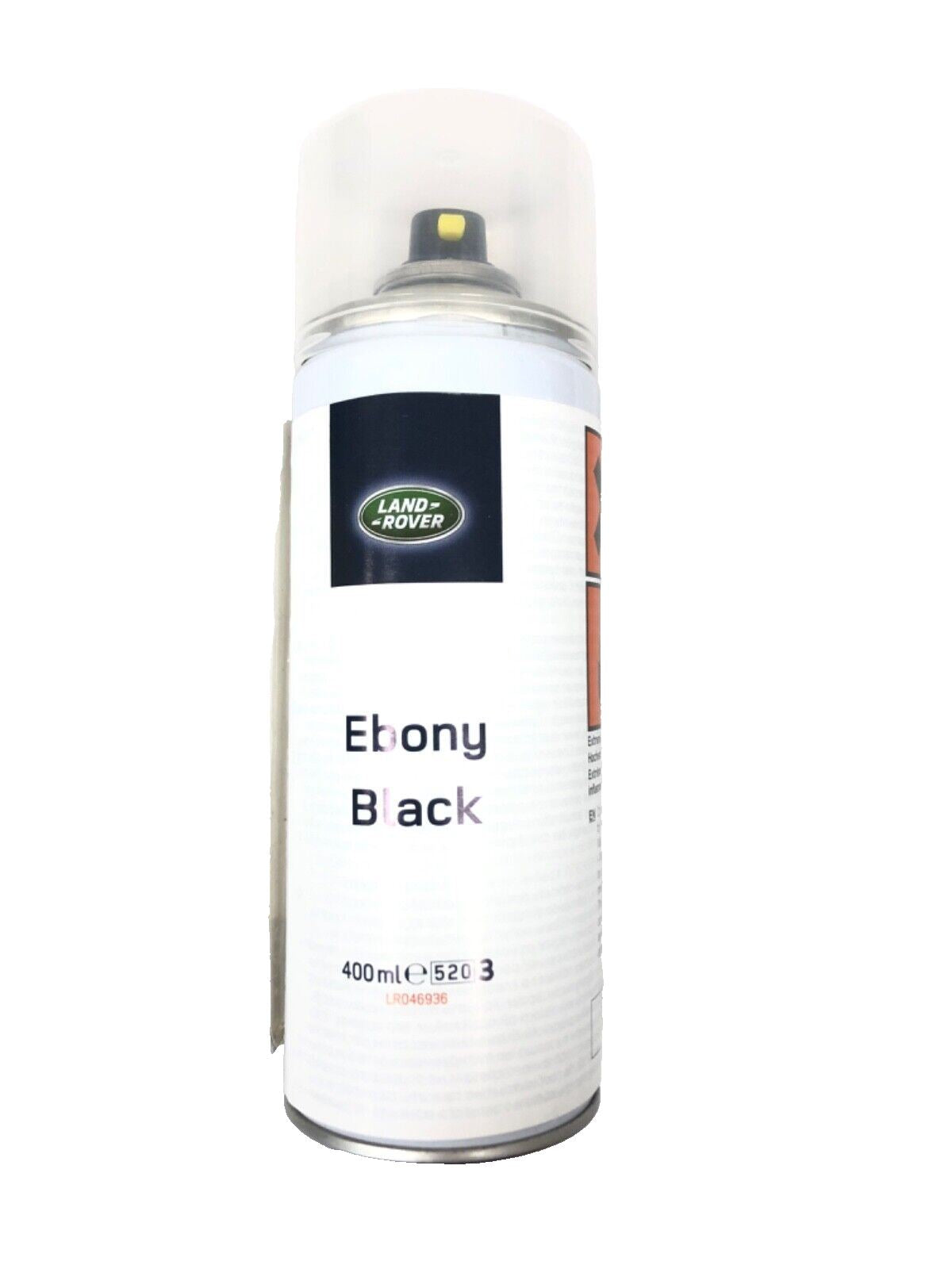 Genuine Land Rover 400ml Ebony Black Aerosol Paint LR046936