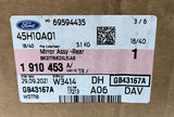 Genuine Ford Transit TTG 2015+ RH Door Mirror And Glass 1910453