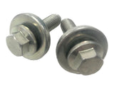 Genuine Ford Hex Head Bolt M10 x 35MM Washer Pack Of 2 - 1444182