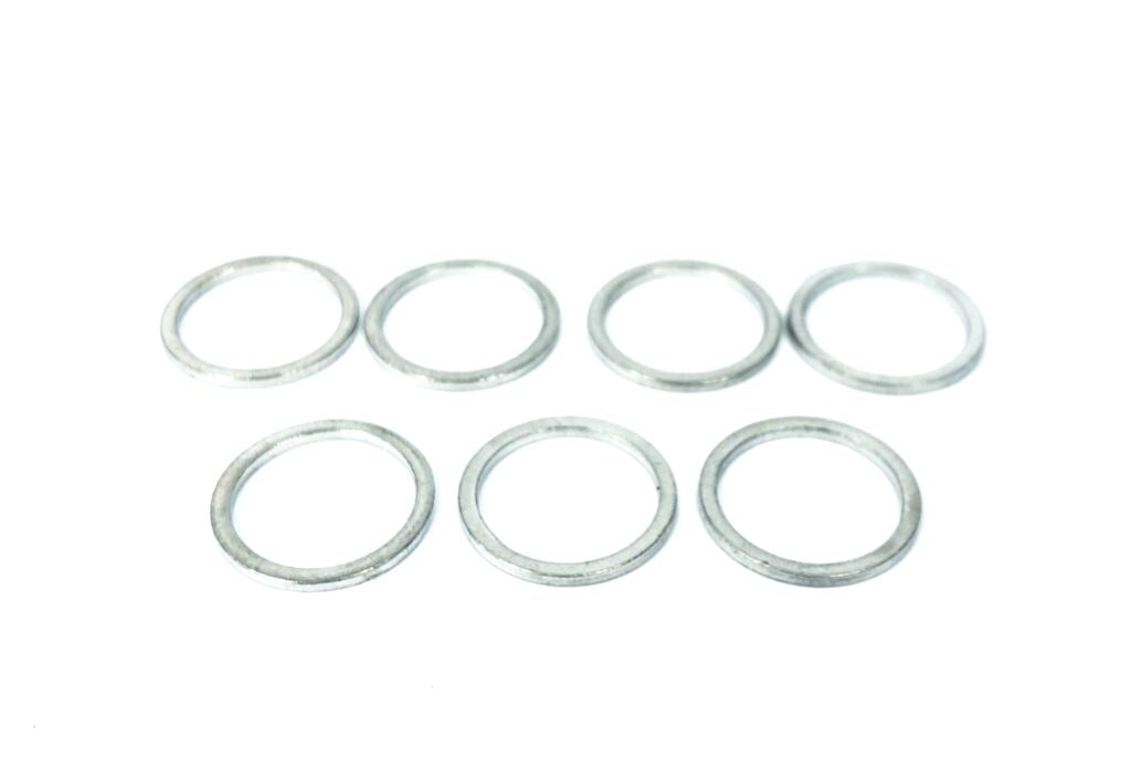 Genuine BMW Crush Washer Gasket Seal Rings 16mm x 20mm 7PCS - 07119906463