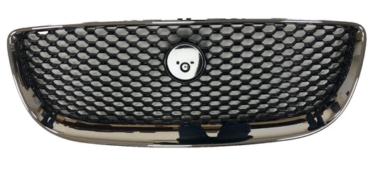 Genuine Jaguar XJ 2010-2019 Front Bumper Upper Radiator Grille Kit - C2D43030