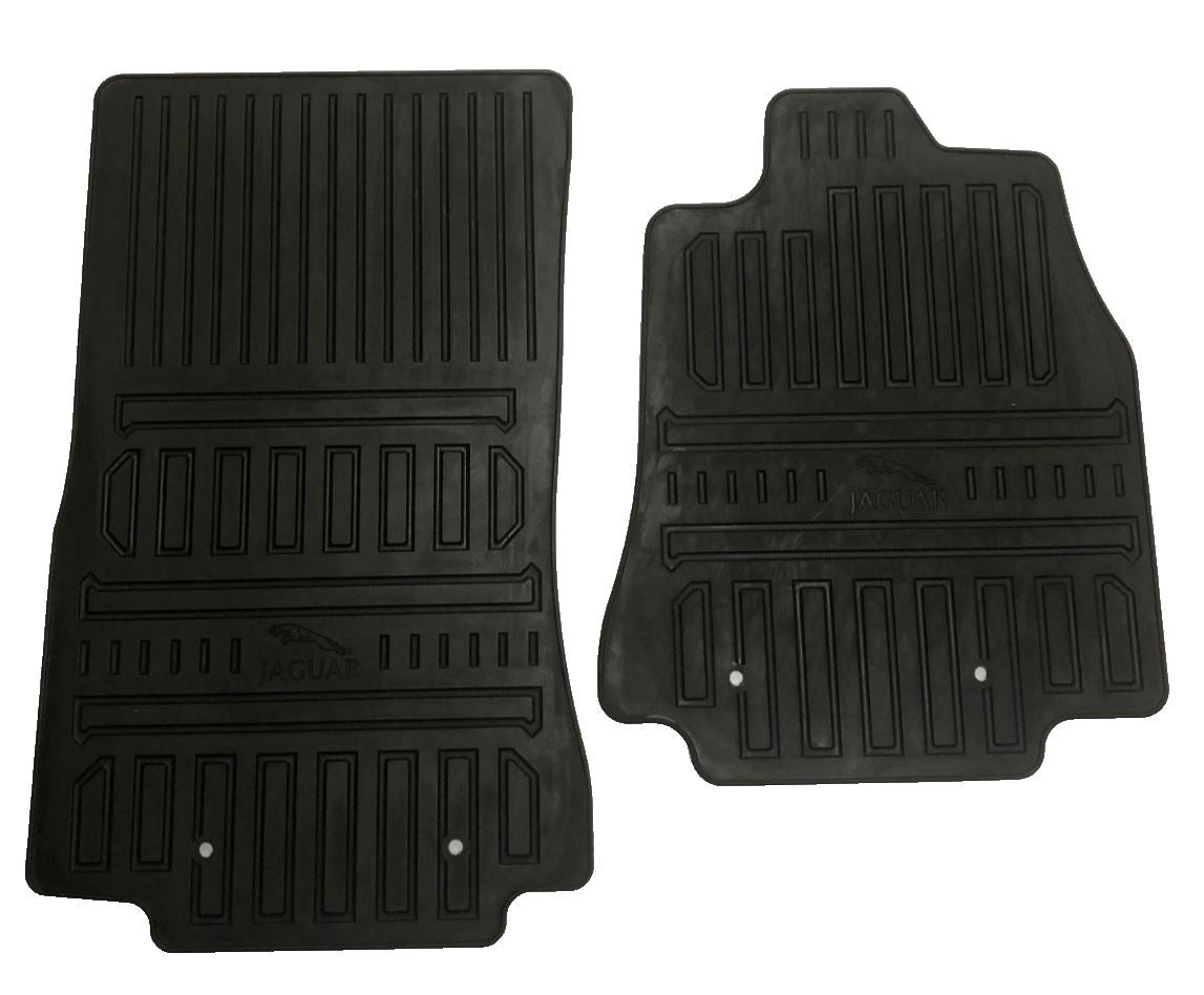 Genuine Jaguar XF 2009-2015 RHD,RWD Front Rubber Mats - C2Z15681M