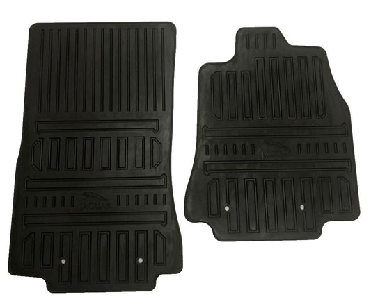 Genuine Jaguar XF 2009-2015 RHD,RWD Front Rubber Mats - C2Z15681M