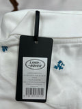 Genuine Land Rover Women's White Embroidered Polo Shirt Size 16 51LAPL009WTM