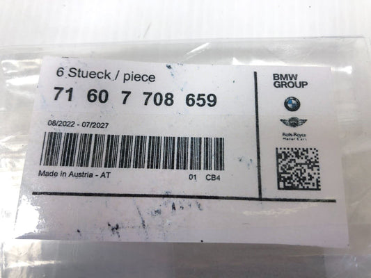 Genuine BMW Motorrad "HP" Sticker Badge Emblem 9mm - 71607708659