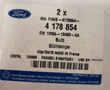 Genuine Ford Ecosport/Fiesta/Focus 21-Watt Amber Headlight Bulbs x2 4178854
