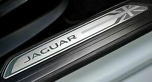 Genuine Jaguar All New XF 17+ Tread Plate, Union Jack Flag / Jet - T2H17123PVJ