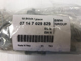 Genuine BMW 5/6/7 Series Hex Bolts M10 X 47 10PCS - 07147029829