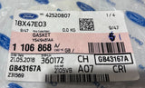 Genuine Ford Escort FA / Fiesta DX / Focus CAK Exhaust Gasket 1106868