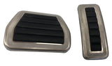 Genuine Land Rover Range Rover 2013-2022 Pedal Pads (Aluminium Finish)-LR108983