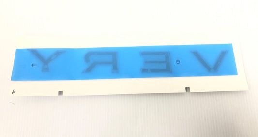 Genuine Land Rover Discovery Sport 2015+ Rear Front Black Name Plate LR063649