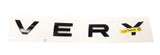 Genuine Land Rover Discovery 5 Black "VERY" Front Name Plate LR082803/LR189127
