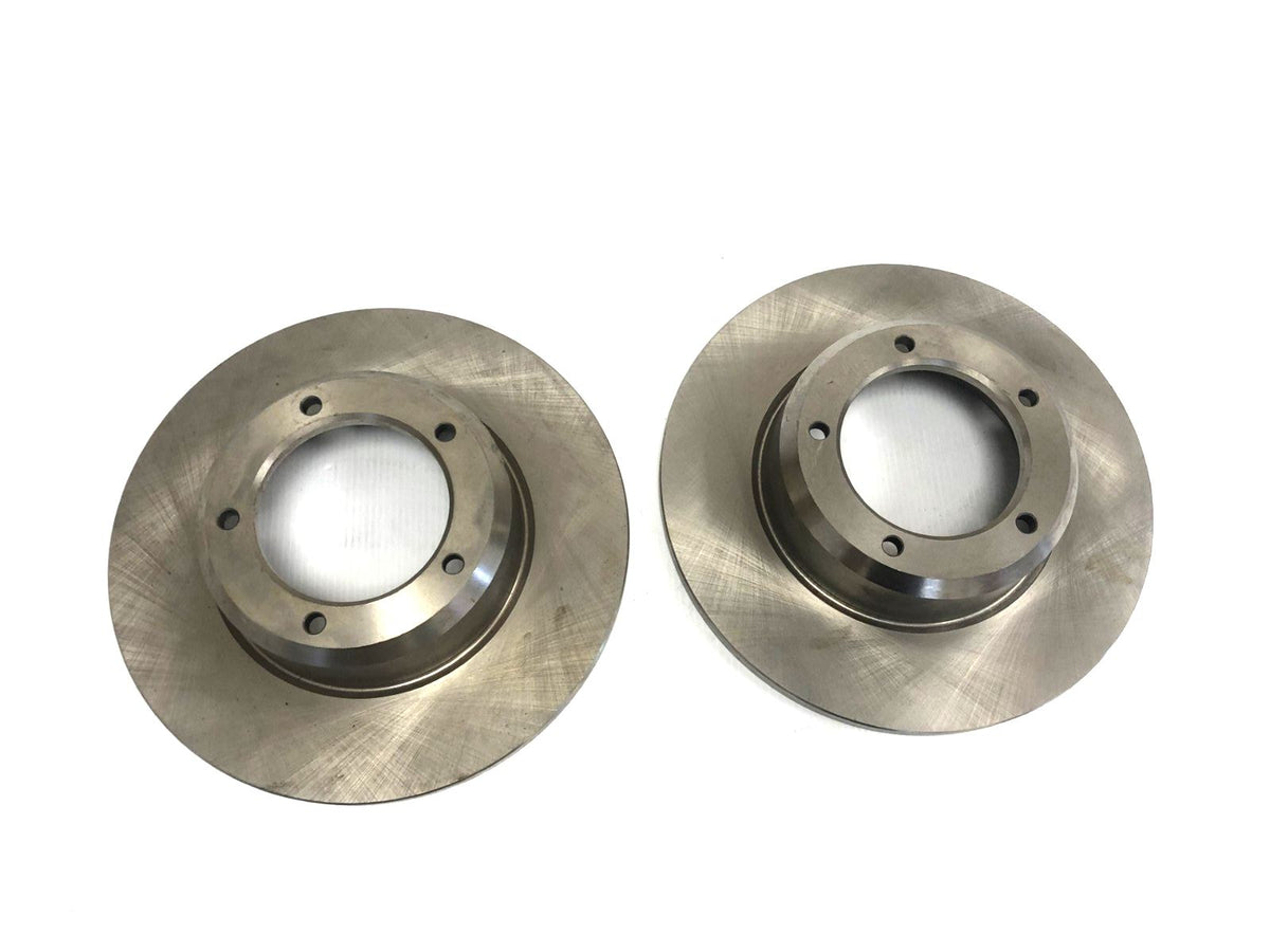 2x DELPHI Brake Discs Front Fits Land Rover 110/90 Defender Discovery - BG2297