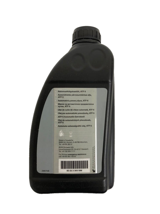 Genuine BMW X1/X2/i8 Group ATF‑6 Automatic Transmission Fluid 1L 83222355599