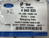 Genuine Ford C-Max/S-Max/Galaxy 28mm Driveshaft Retainer Snap Rings x2 4940933