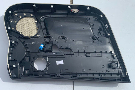 Genuine Jaguar XJ 2011-2019 RH Ebony/Ivory Front Door Card C2D7120RJT