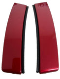 Genuine Range Rover Evoque 2012+ Front Roof Weatherstrips Pair - Firenze Red