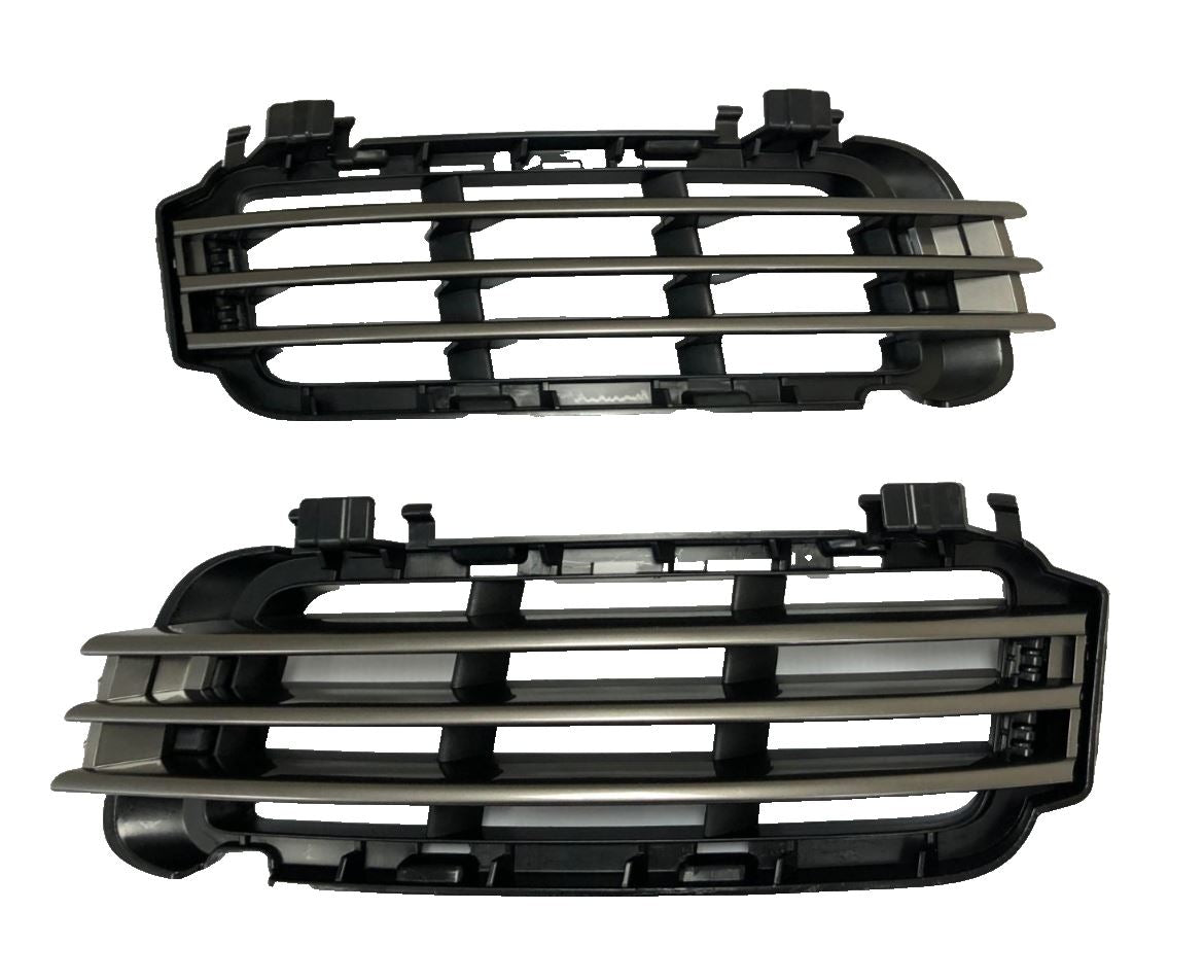 Genuine Land Rover RR 2013-2022 Dark Atlas Front Bumper Mouldings Set-VPLGB0122G
