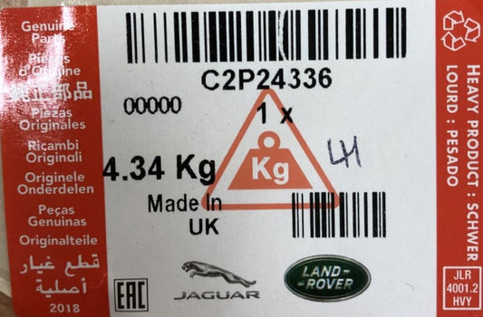 Genuine Jaguar XK 2006 - 2014 LH Front Door Glass - C2P24336