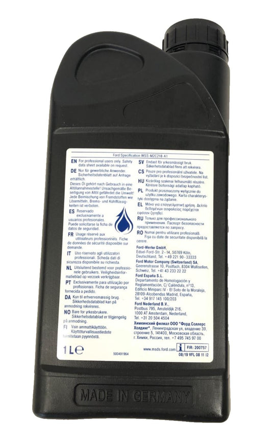 Genuine Ford Transmission Oil For 7-Speed Dual Clutch Automatic/Manual - 2426698