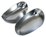 Genuine Jaguar XK 2006-2014 Aluminium Ext. Mirror Backcover Pair-C2P9341/C2P9342