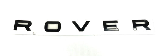Genuine Range Rover L405 Rear Boot Black "ROVER" Badge - LR052721