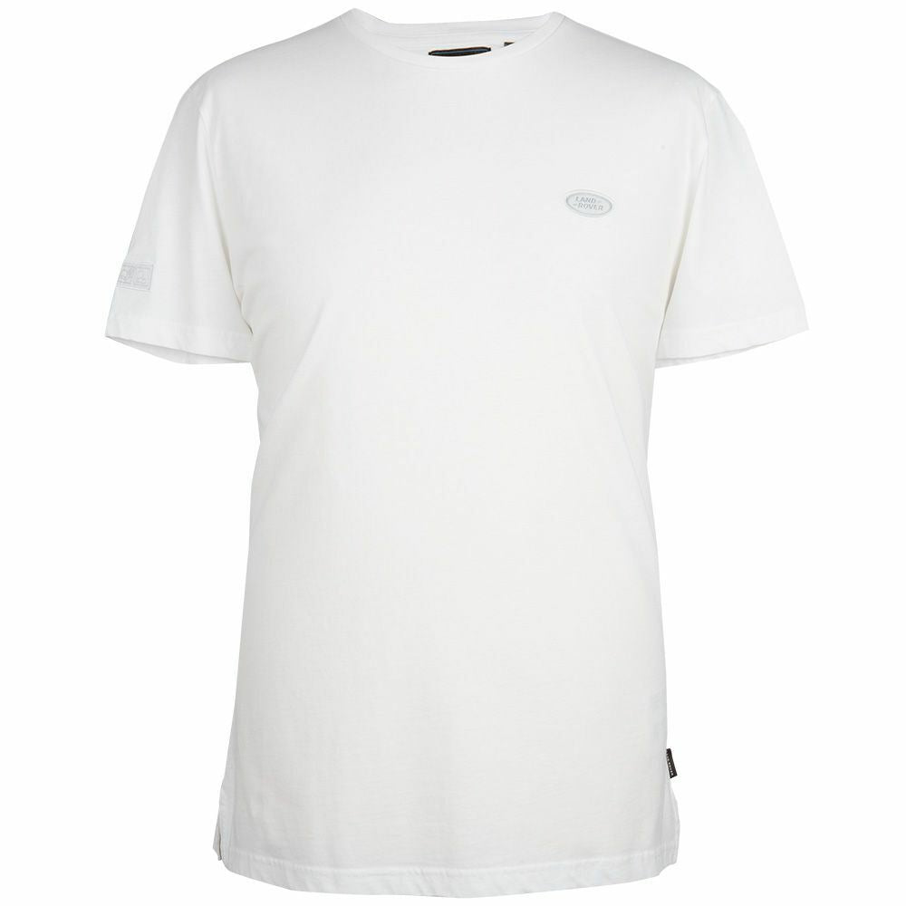 Genuine Mens Land Rover Oval Badge T-Shirt - WHITE -   51LATM014
