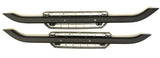 Genuine Land Rover Defender SWB 90" Black Fixed Side Steps - VPLEP0514WF