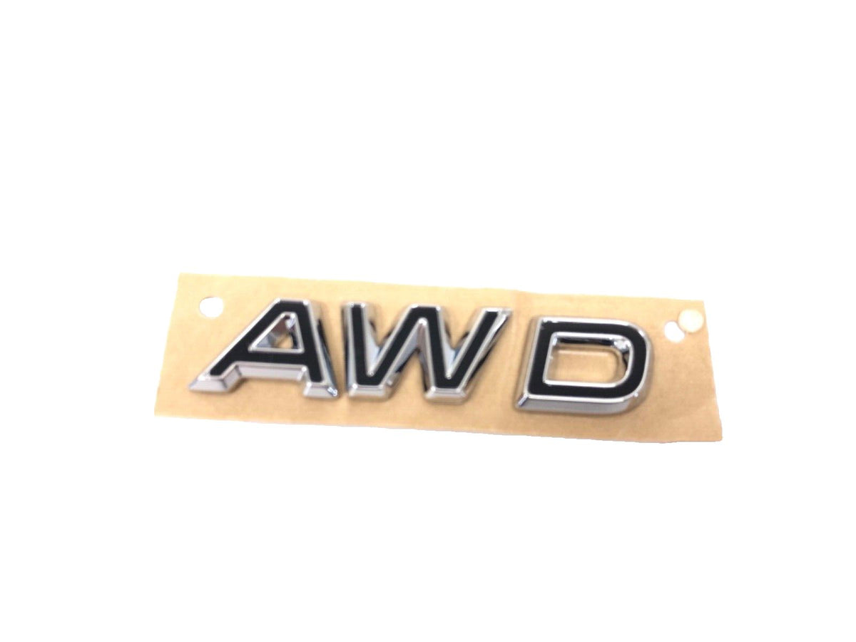 Genuine Ford Ecosport/Mondeo Bright Chrome Rear Name Plate AWD Emblem 2097924