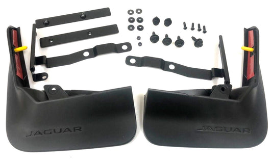 Genuine Jaguar F-Pace SVR 2016+ Front Pair Of Mud Flaps - T4A40931