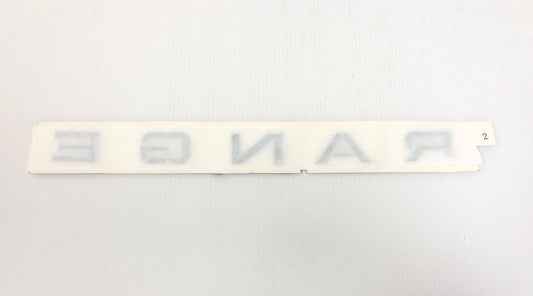 Genuine Range Rover Tailgate Name Plate LR106498