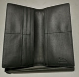 Genuine Jaguar Leather Jacket Wallet - Black - 50JSLGTRXJW
