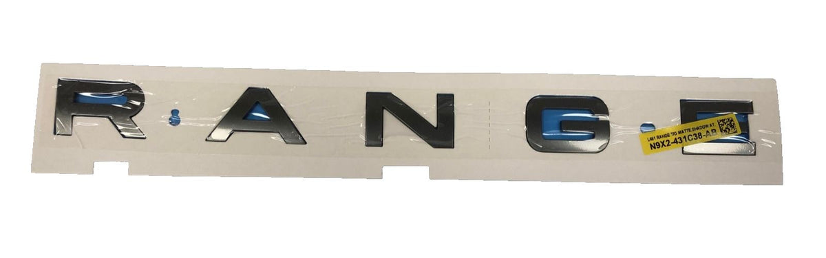 Genuine Land Rover Range Rover Sport 2023+ Rear "RANGE" Name Plate - LR168452