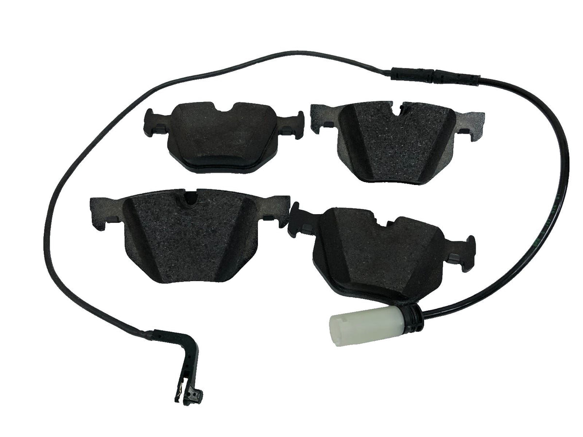 Genuine BMW 5 Series E61 Touring Rear Brake Pads With Wear Sensor - 34212339279