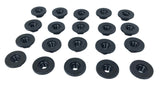 Genuine Jaguar Land Rover Disco/XJ Hex Head Nut M6 Pack Of 20-LR038528/C2D40989