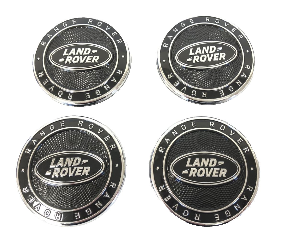 Genuine Range Rover/Sport 2022+ Wheel Centres Gloss Black - 605123560