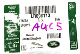 Genuine Land Rover RR 2013-2022 Front "RANGE" Name Plate (Black) - LR098113
