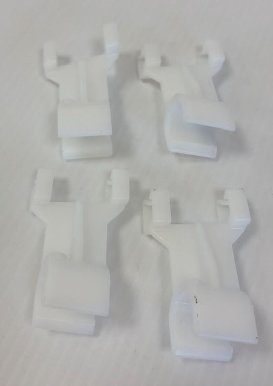 Genuine BMW Brake Pad Wear Sensor Wire Cable Clip Holder 4PCS - 34356779356
