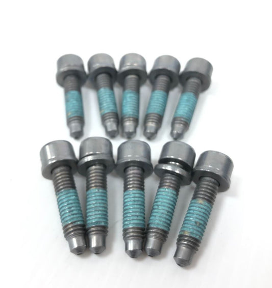 Genuine BMW Torx Bolt Screw & Washer M6x1.00x25 mm Grade 10.9 x10 - 07129905854