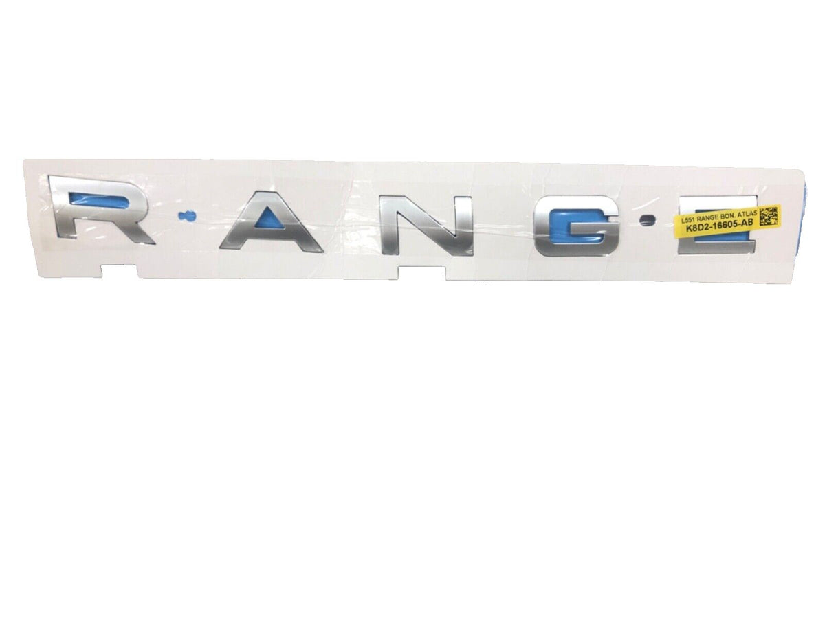 Genuine New Range Rover Evoque 2019+ Atlas Name Plate "Range" LR162794