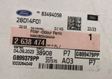 Genuine Ford Odour And Particles Filter 2638474