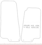 Jaguar XK8/XKR Interior Carpet Mats - Right Hand Drive - 4 Hole Fixings