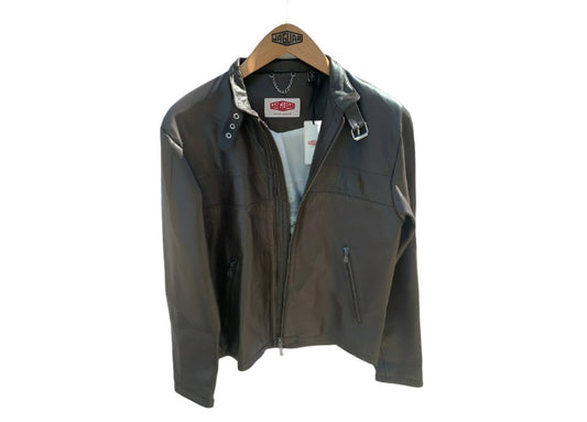 Genuine Jaguar Men's Heritage Leather Jacket - Brown