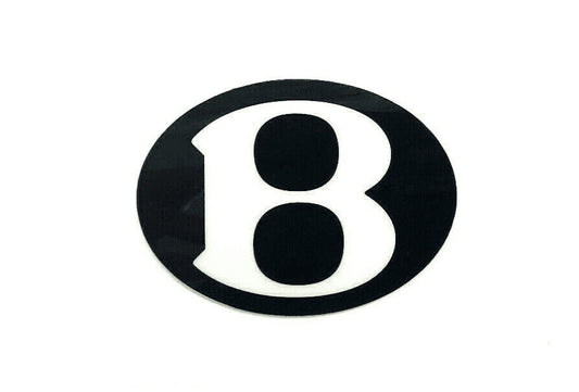 Bentley "B" Gel Badge