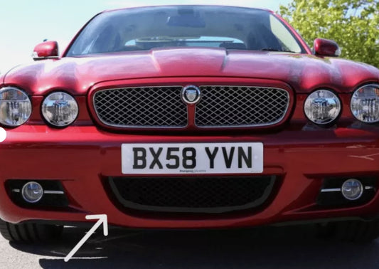 Jaguar XJ X358 Kühlergrillgitter vorn unten