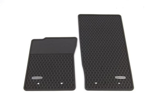 Ensemble de tapis en caoutchouc pour Jaguar F Type Utility - Noir - Conduite à droite