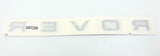 Genuine Range Rover L405 Rear Boot Black "ROVER" Badge - LR052721