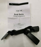 Genuine Jaguar XF 09-15 Rear Seatbelt - Twin Receiver Single Buckle  C2Z27377PVJ